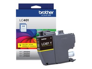 Original Brother LC401YS Standard Yield Inkjet Ink Cartridge - Single 