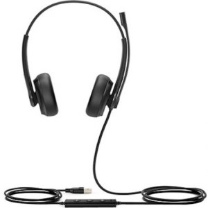 Yealink UH34 DUAL TEAMS Headset 1308043 Uh34 Dual Teams Usb Wired Reta