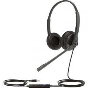 Yealink UH34 DUAL TEAMS Headset 1308043 Uh34 Dual Teams Usb Wired Reta