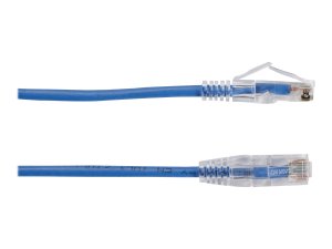 Black C6PC28-BL-12 Slim-net Cat6 250-mhz 28-awg Ethernet Patch Cable -