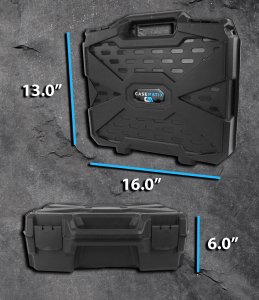 Casem TAC17-UNIPROJ The Atix Rugged Universal Projector Case Is A Casi