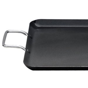 Brentwood BDG-2200 19in Alum Griddle Pan Blk