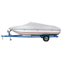 Dallas BC1301D Reflective Polyester Boat Cover D- 17-19 V-hull  Runabo