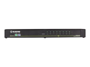 Black SS8P-SH-DVI-UCAC Secure Kvm Switch, Sh, 8-port,dvi-i,usb,cac