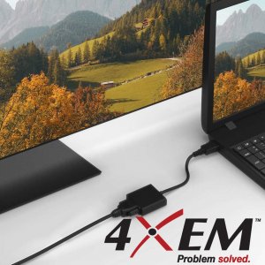 4xem 4XHDMIVGAAB 8in Hdmi To Vga Mf W Audio