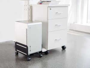 Monoprice 36639 Workstream By  Steel Computer Case Cpu Tower Mobile St