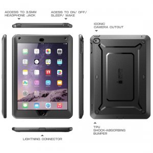 I S-AIR2-UBP-BKBK Ipad Air 2 Unicorn Beetle Pro - Black