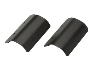 Black ECW3U Elite Cabinet Waterfall Brackets For 3u