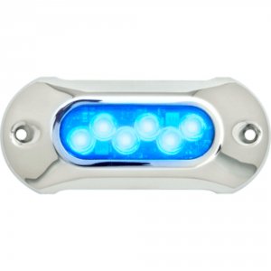 Attwood 65UW06B-7 Attwood Light Armor Underwater Led Light - 6 Leds - 