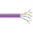 Black EVNSL0648A-1000 1000ft Spool Violet Cat6 550mhz