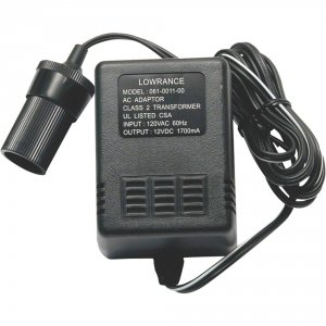 Lowrance 000-0099-44 Ac Power Adapter To Female Cigarette Lighter Sock