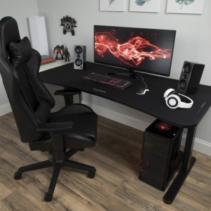 Ofm RSP-1063-BLK Respawn Gaming Table Black