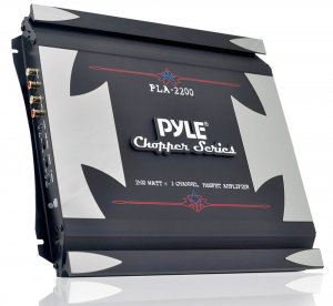 Pyle PLA2200 (r)  Chopper Series Bridgeable Class Ab Amp (2 Channels, 