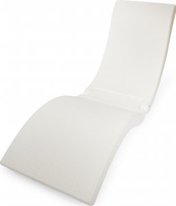 Swimways 6052210 Sonoma Chaise Lounge White