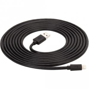 Griffin GC36633-3 10ft Black Usb To Lightning Charging Cable