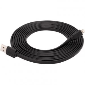 Griffin GC36633-3 10ft Black Usb To Lightning Charging Cable