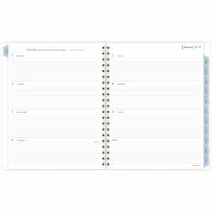 Mead 1570901 Planner,santiago,wm,lg