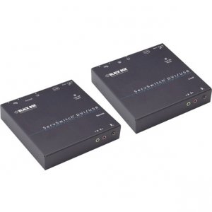 Black ACS261A-SM Kvm Extender Dvi-d Usb-hid Sing