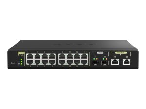 Qnap QSW-M2116P-2T2S-US Rackmount Sw Qsw-m2116p-2t2s-us