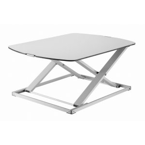 Inland 05515 Standing Desk, Quick Release, White. Material: Resistance