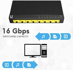 Netis ST3108GC 8-port Gigabit Ethernet Desktop Switch - Fast  Reliable