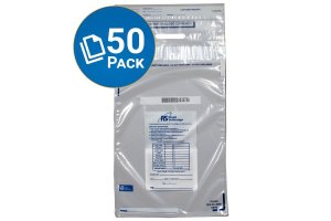 Royal RMTE-1222 Tamper Evident Coin Bags-clear