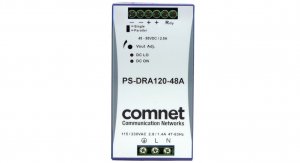 Comnet PS-DRA120-48A Industrial Din Rail Mounting 120 Watt 48 Volt Pow