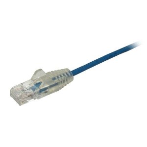 Startech N6PAT50CMBLS 0.5m Slim Cat6 Cable - Blue