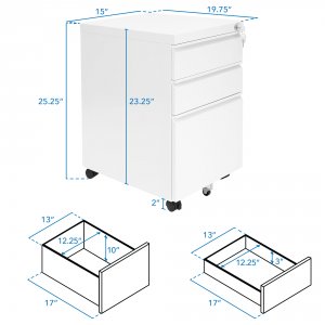 Relaunch MI-940 Mount-it Rolling Drawer Cabinet