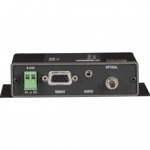 Black AC1021A-XMIT Rgbhvstereo-audio Fiber Extender Transm