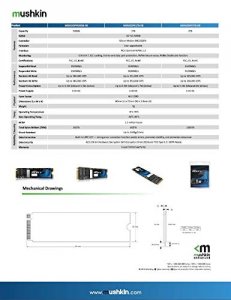 Edge MKNSSDPE2TB-D8 Mushkin 2tb Pilot-e M.2 2280