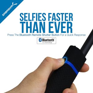 Sabrent GR-SSTK Bluetooth Selfie Stick With