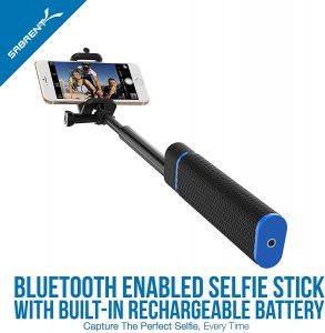 Sabrent GR-SSTK Bluetooth Selfie Stick With