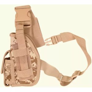 Fox 58-045 Sas Tactical Leg 4 Holster (left) - Digital Desert