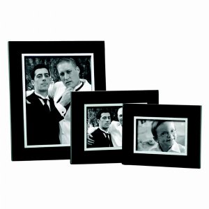 Creative 69357 Ebony Frame Holds 8 X 10 Photo With Silver