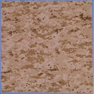 Fox 83-122 22 X 22 Bandanna 12 Pack - Desert Digital Camo