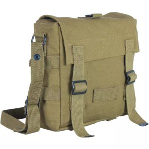 Fox 42-67 OD German Style Bread Shoulder Bag Mini - Olive Drab