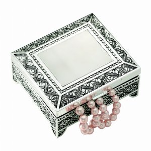 Creative 26036 Emblematic Box, Silver Plated 4.5 X 5 X 2.25