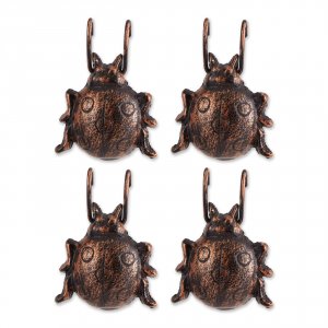 Accent 4506265 Ladybug Cast Iron Planter Pot Hanger Set