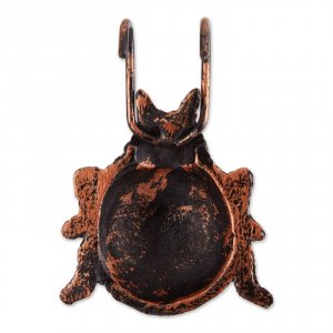 Accent 4506265 Ladybug Cast Iron Planter Pot Hanger Set