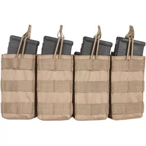 Fox 56-684 M4 120-round Quad Quick Deploy Pouch - Coyote