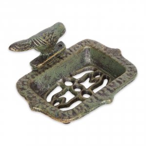 Accent 4506487 Cast Iron Soap Dish - Bird