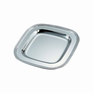 Creative 22110 Square Tray, Nickel Plated 11.5