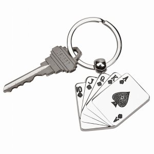 Creative 2438 Playing Cards Key Chain, 3