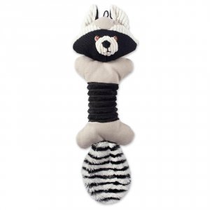 Bone CAMZ38172S Squeaky Raccoon Pet Toy