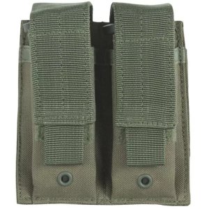 Fox 57-5520 Dual Pistol Mag Pouch - Olive Drab