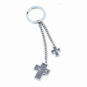 Creative 3960 Glitter Galore Double Cross Key Chain