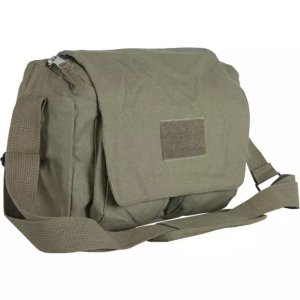 Fox 43-701 Retro Departure Shoulder Bag With Plain Flap - Olive Drab