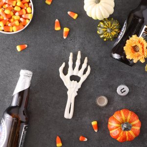 Accent 4506399 Skeleton Hand Cast Iron Bottle Opener