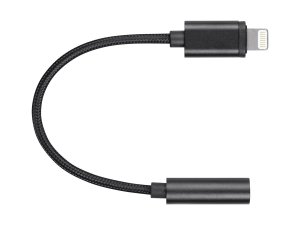 Monoprice 36444 Mfi Certified Lightning To 3.5mm Audio Adapter_ Nylon 